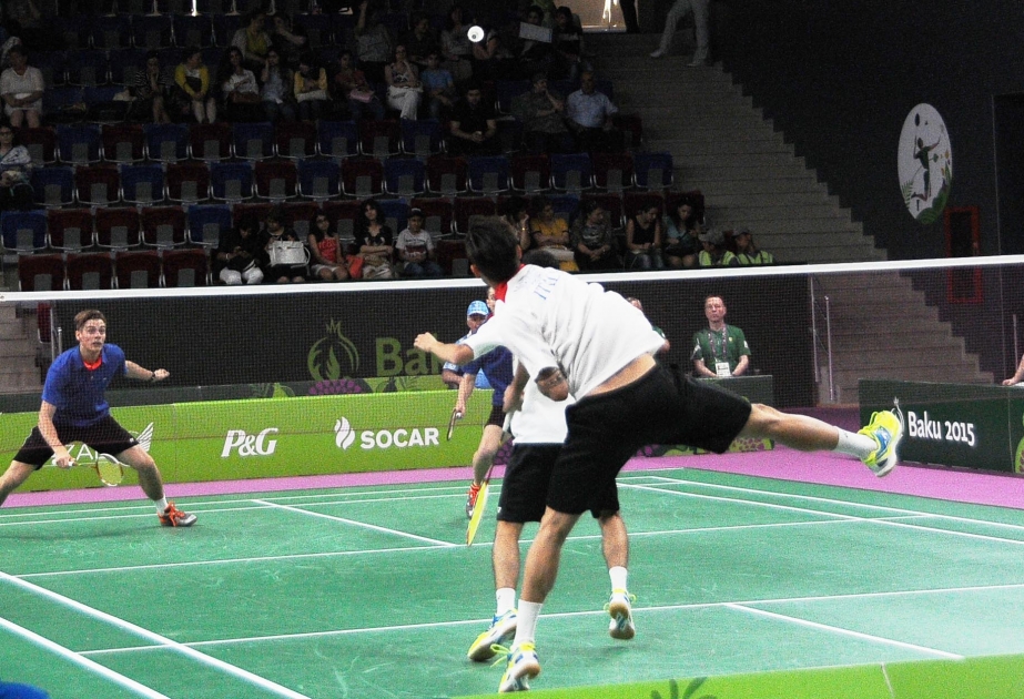 Les épreuves de badminton des premiers Jeux Européens sont lancées [ mise à jour]