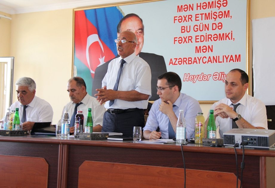 “Fermer təsərrüfatlarında maliyyə mənbələrinə çıxış və sığortanın təşkili” mövzusunda təlim keçirilib