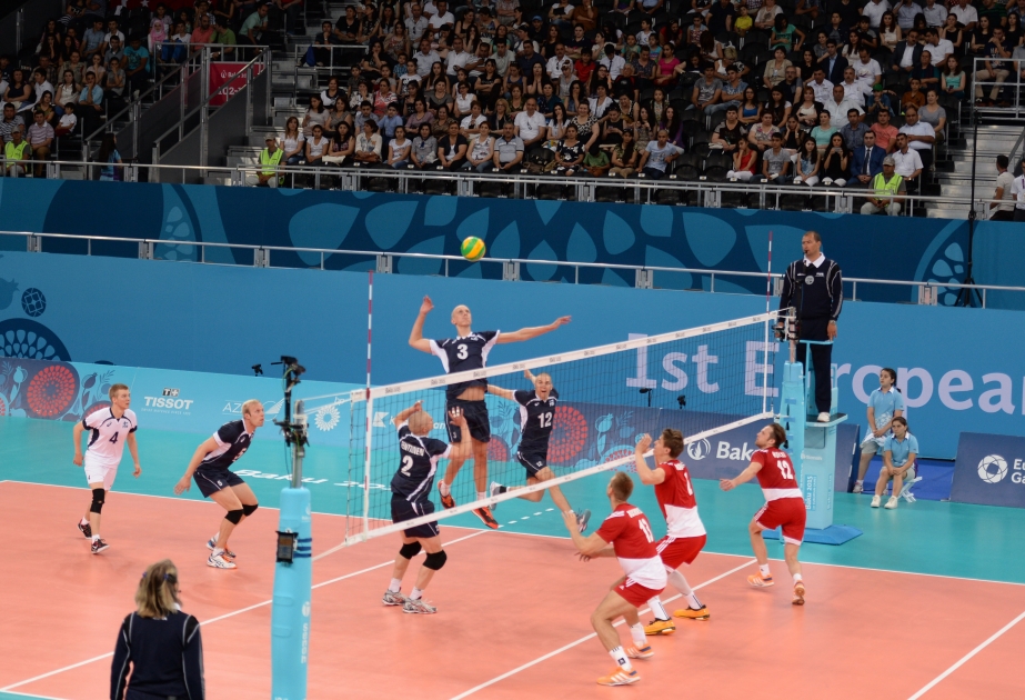 Germany eliminate Belgium from men's Volleyball