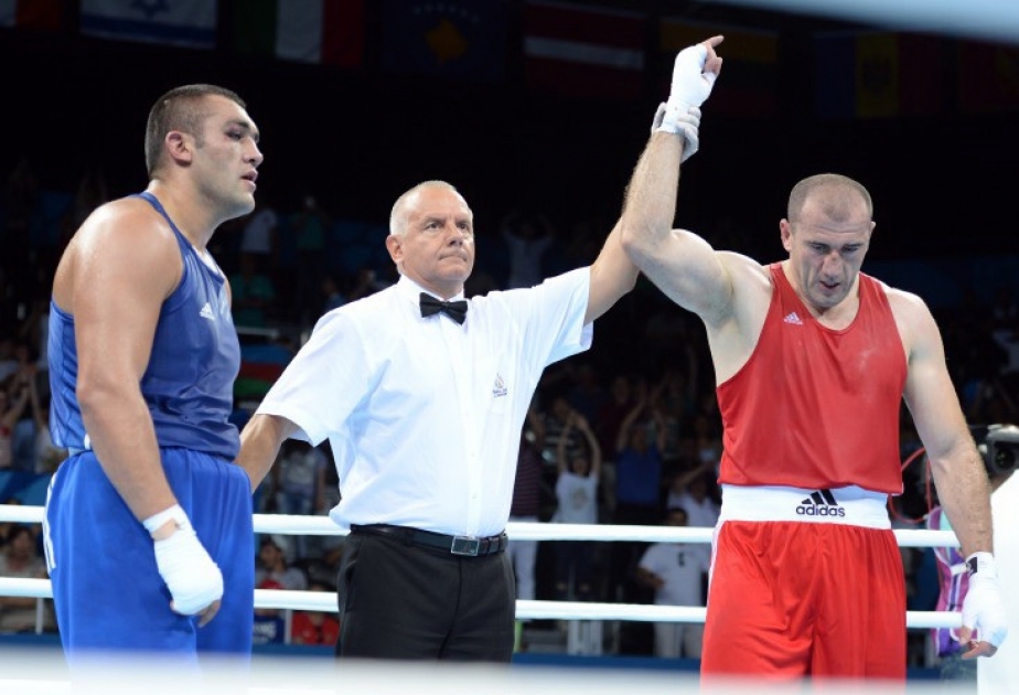 Azerbaijan`s boxer into European Games semifinal