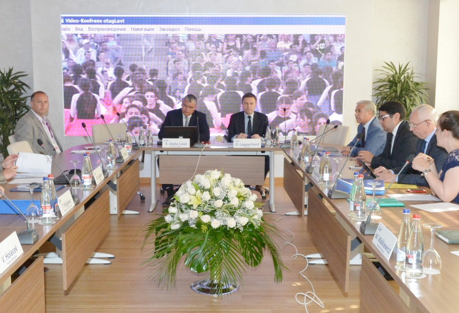 Sitzung des leitenden Komitees des Europäischen Radfahrerverbands in Baku