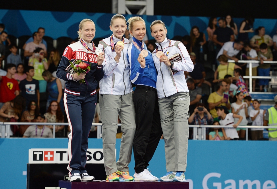 Branza uses 'old head' to clinch first epee gold
