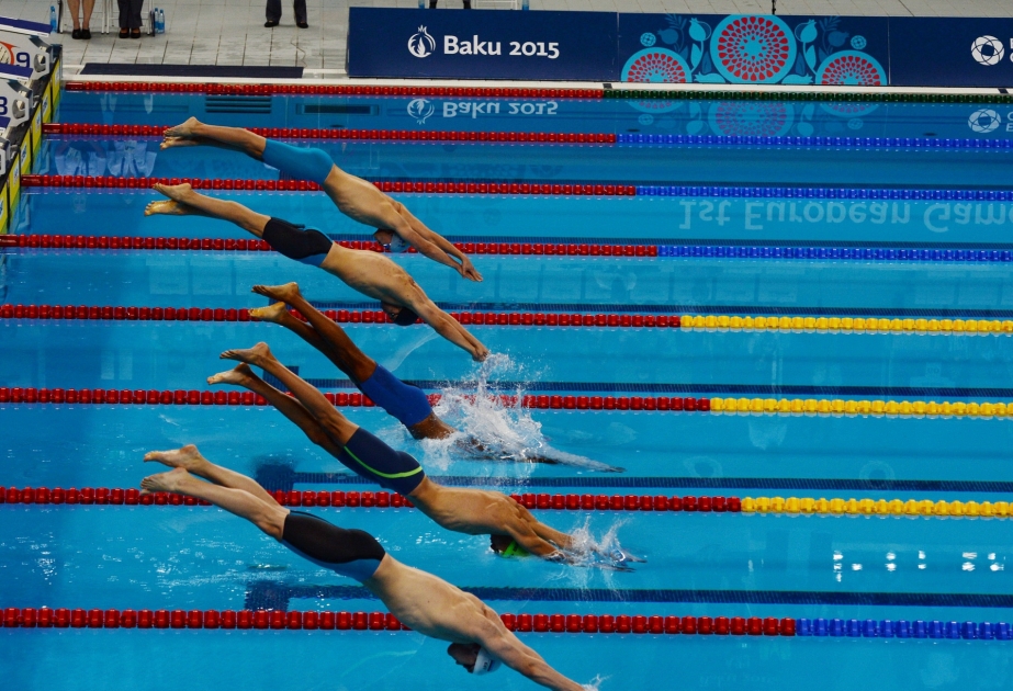 Jeux Européens Bakou- 2015 :natation sportive : 8 lots de médailles se disputent à Bakou [ mise à jour]