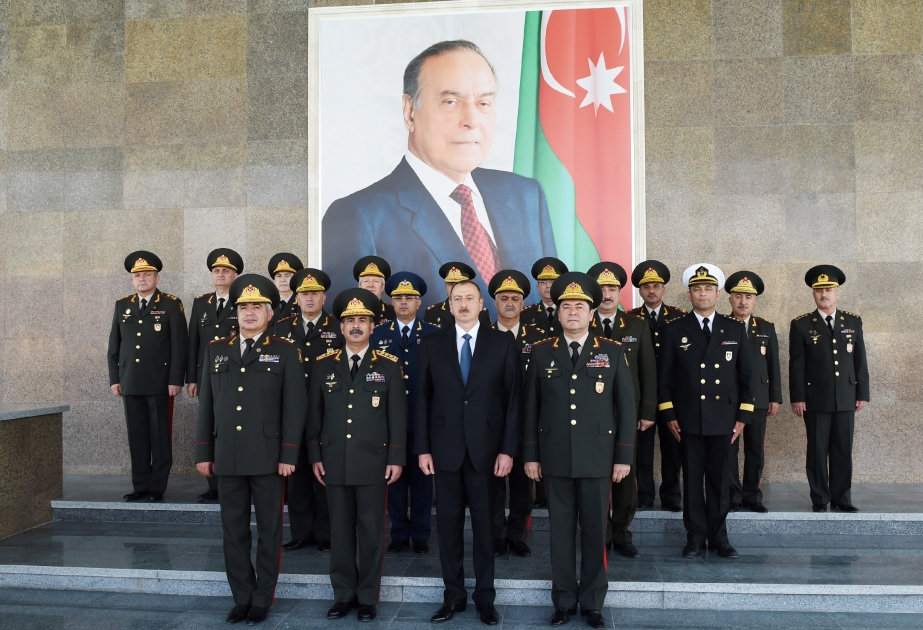Qaradağ rayonunda Hərbi Dəniz Qüvvələrinin yeni bazasının və “N” saylı hərbi hissənin açılışı olub Azərbaycan Prezidenti, Silahlı Qüvvələrin Ali Baş Komandanı İlham Əliyev açılışda iştirak edib VİDEO