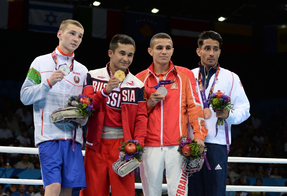 Europaspiele in Baku: Aserbaidschanischer Boxer Elvin Mamischzade steht im Finale