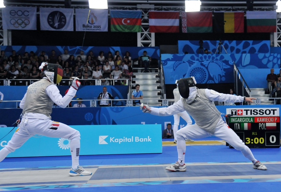Sevil Bunyatova silver in women's individual sabre