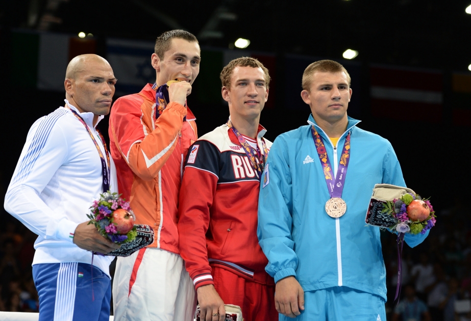 Aserbaidschanischer Boxer Teymur Mammadov gewinnt die 15. Goldmedaille für Aserbaidschan