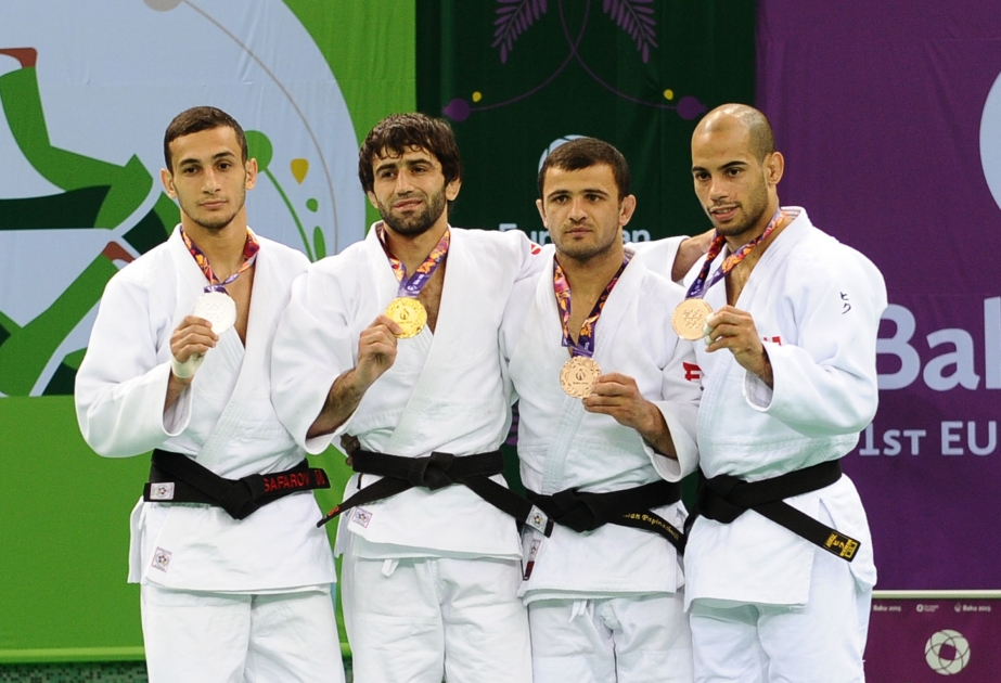 Azerbaijani judo fighter Orkhan Safarov grabs silver medal at First European Games