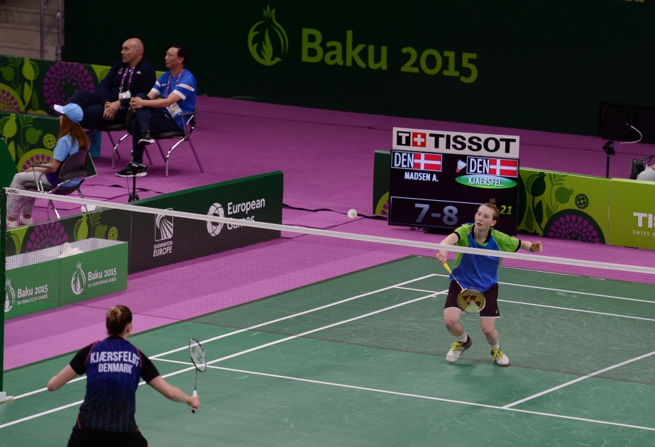 Les épreuves de badminton se poursuivent