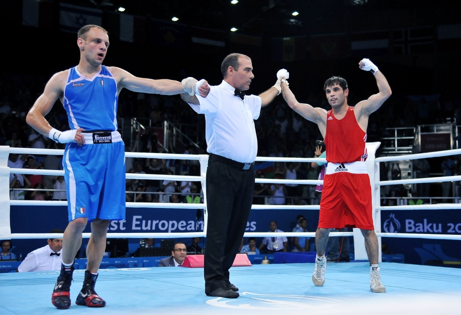 Azerbaijan add 16th gold to medal count as Mamishzade shines in men`s boxing fly weight category