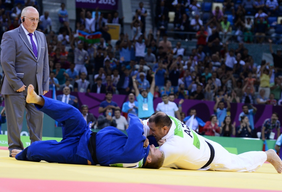 Blind judoka Zakiyev adds 18th gold to Azerbaijan`s European Games tally