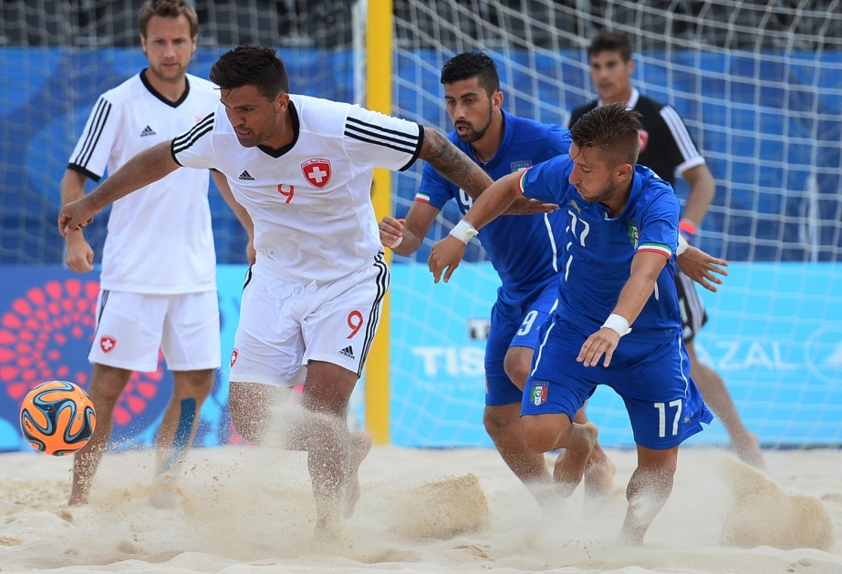 Italy to face Russia in beach soccer final