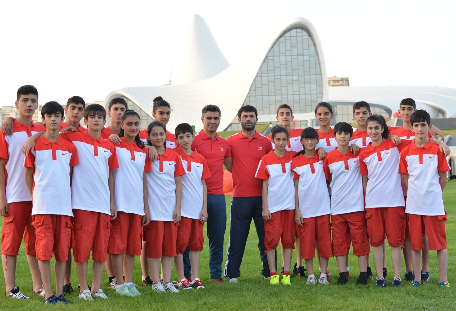 توجه 18 رياضيا ناشئا أذربيجانيا لتايكوندو إلى فرنسا