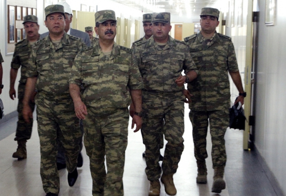 Cəbhə bölgəsində yeni tikilən daha bir hərbi hissə istifadəyə verilib VİDEO