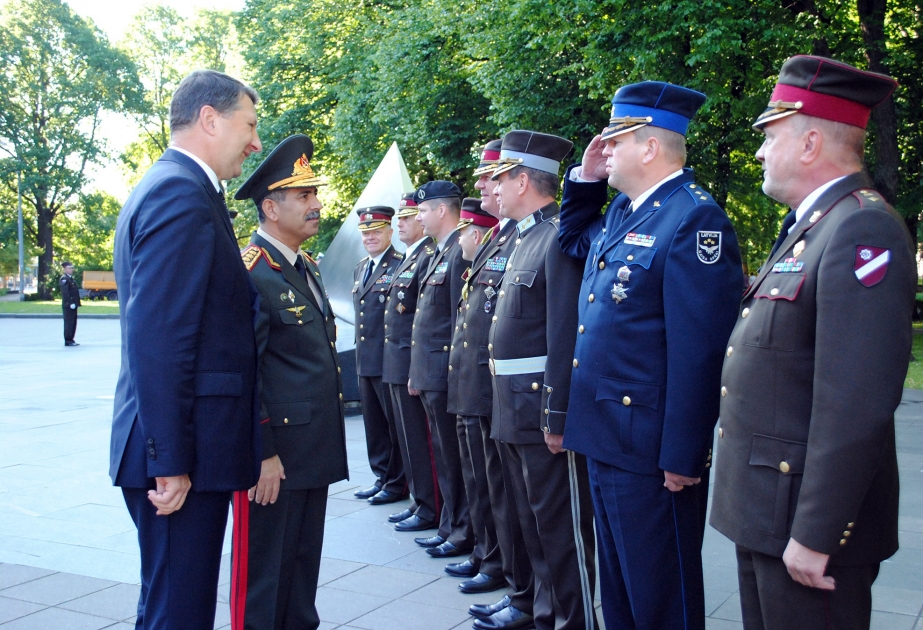 Azerbaijan, Latvia discuss prospects for expanding military cooperation