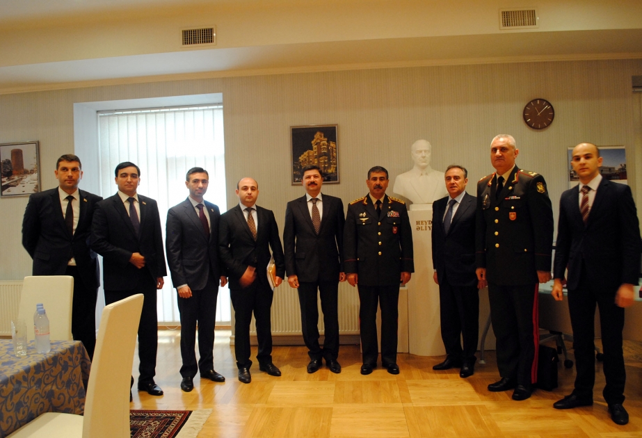 Министр обороны Азербайджана побывал в посольстве нашей страны в Латвии
