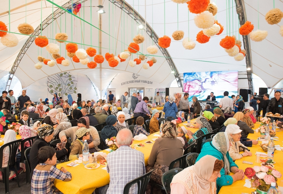 L'iftar offert à Moscou au nom de la vice-présidente de la Fondation Heydar Aliyev