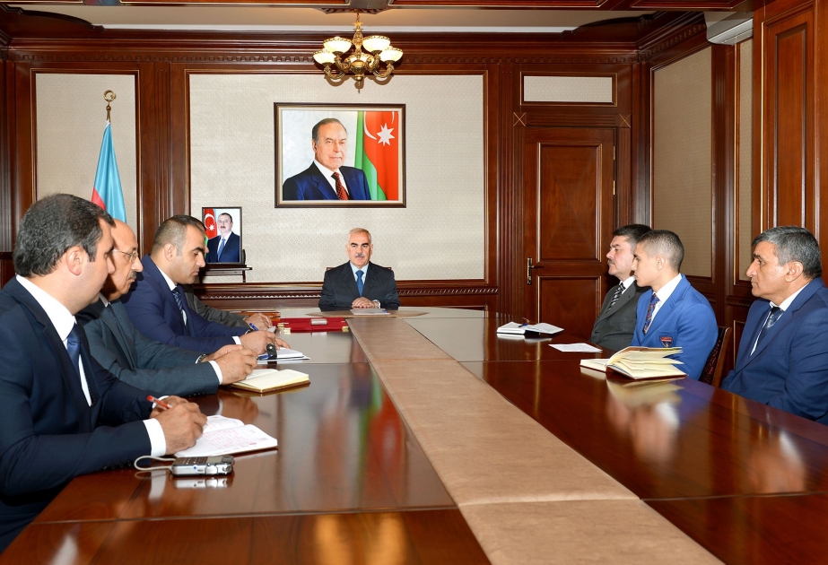 Naxçıvan Muxtar Respublikası Ali Məclisində birinci Avropa Oyunlarının bürünc mükafatçısı ilə görüş keçirilib