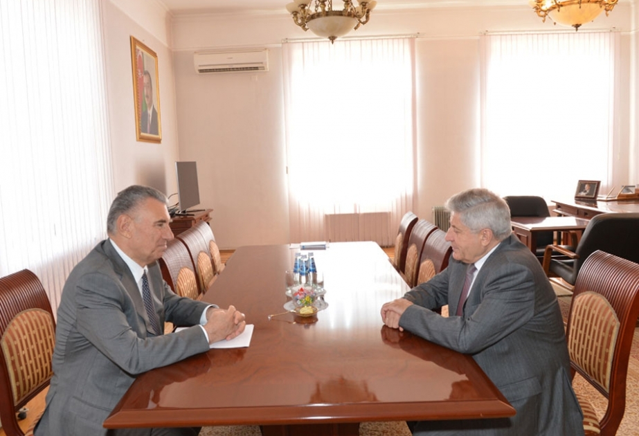 Azerbaijani Deputy Premier meets Belarus ambassador