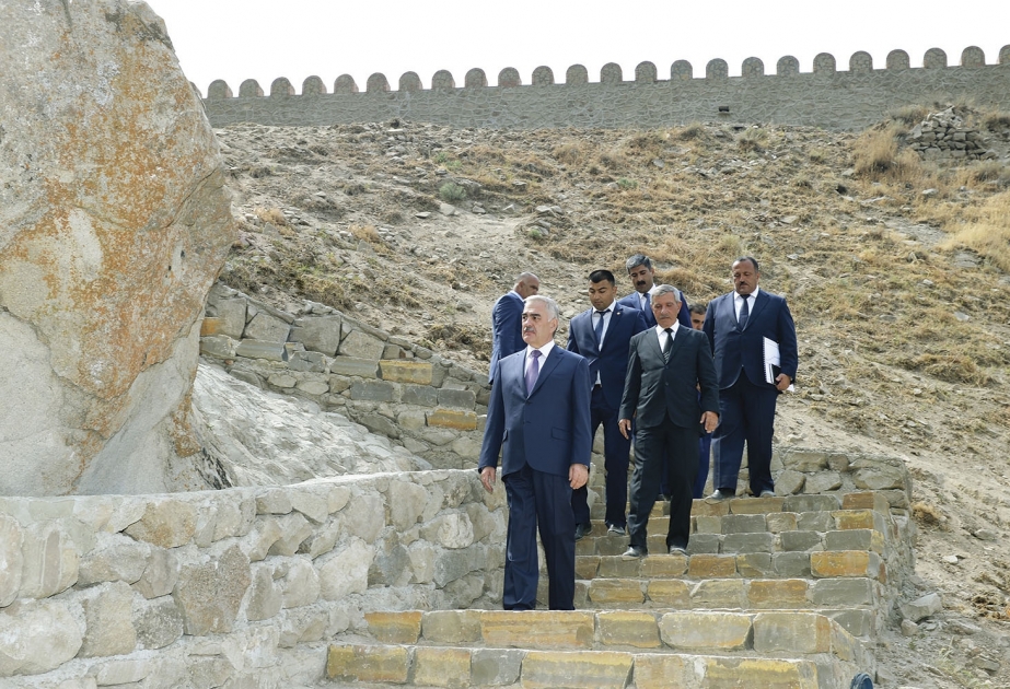 “Əlincəqala” tarixi abidəsində bərpa işləri davam etdirilir