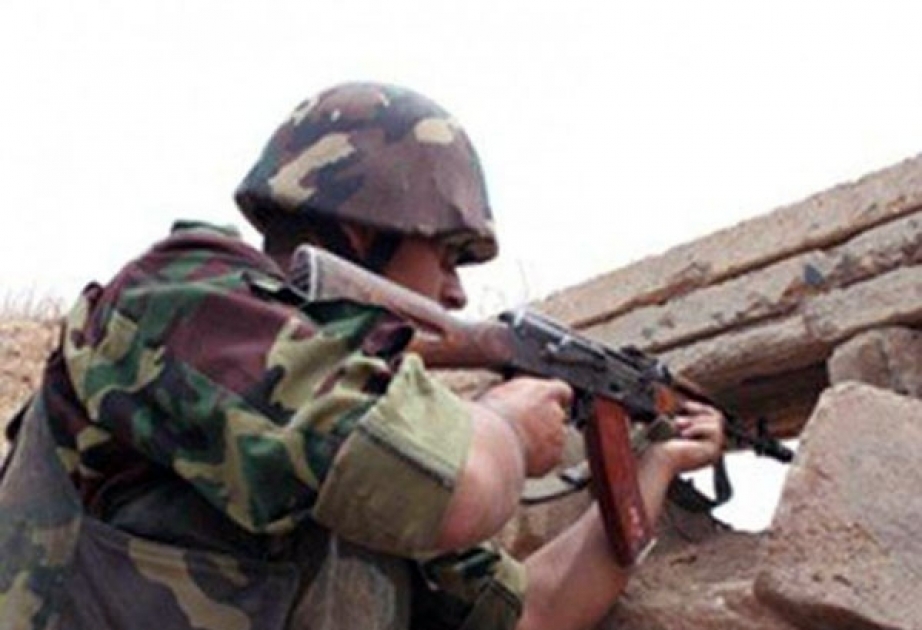 Ermənistan silahlı qüvvələri iriçaplı pulemyotlardan istifadə etməklə atəşkəs rejimini 95 dəfə pozublar VİDEO
