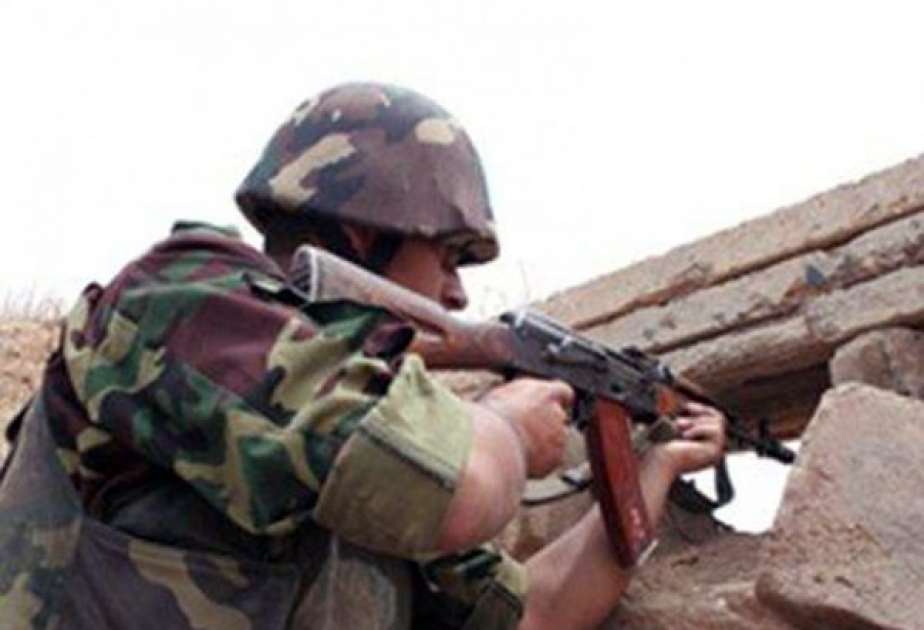 Армянские вооруженные силы, применив крупнокалиберные пулеметы, 95 раз нарушили режим прекращения огня