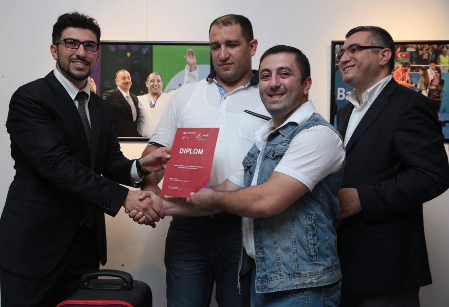 „Glückliche Momente aus „Baku-2015" in Fotos