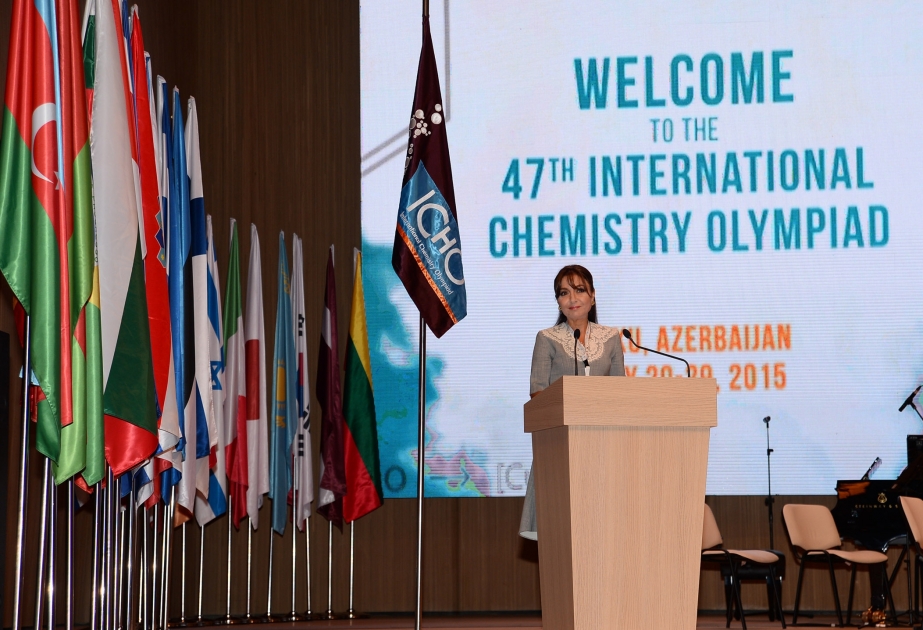 Eröffnungsfeier der 47. Internationalen Chemie-Olympiade in Baku VIDEO