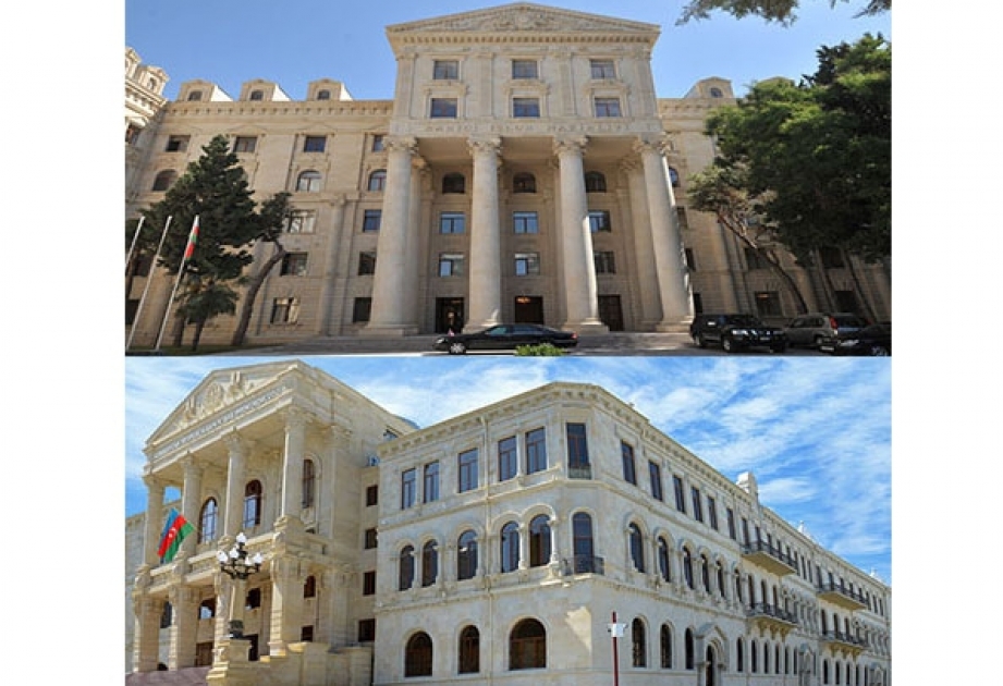 Xarici İşlər Nazirliyinin və Baş Prokurorluğun mətbuat xidmətlərinin məlumatı