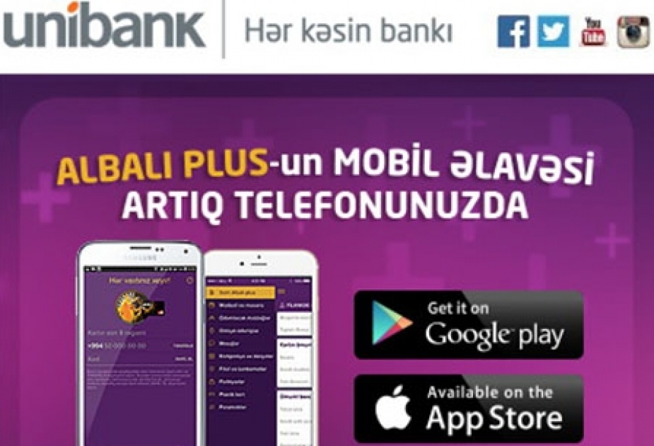 UNİBANK "ALBALI PLUS" debet kartını təqdim etdi