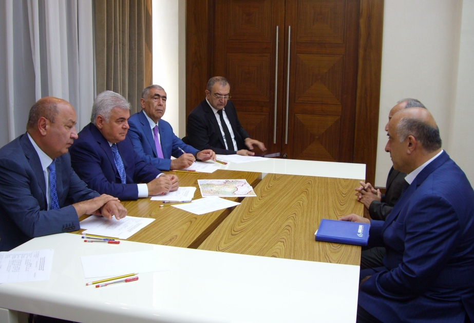 Министр транспорта Зия Мамедов принял граждан в Шамкире