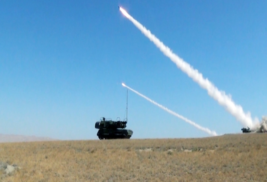 Проверена боеготовность войск Противовоздушной обороны Азербайджана ВИДЕО