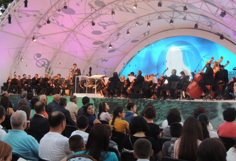 Offizielle Eröffnungsfeier des VII. Internationalen Musikfestivals in Gabala VIDEO