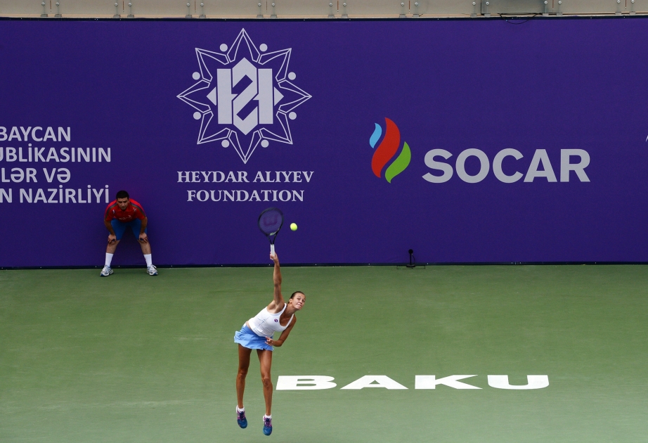 Day 2 of Baku Cup 2015 International Women`s Tennis Tournament starts VIDEO