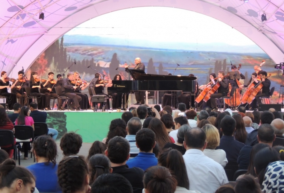 Gara Garayev State Chamber Orchestra performs at Gabala festival