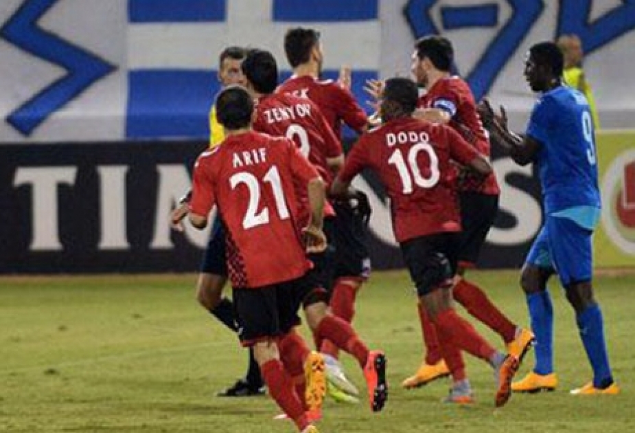 FK Qabala draw 1-1 with Apollon Limassol in Europa League 3rd qualifying round opener
