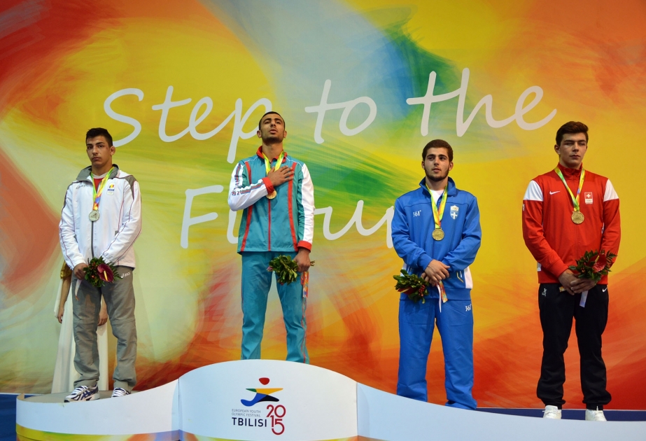 Encore une médaille d'or remportée par l'équipe d'Azerbaïdjan au Festival olympique de la jeunesse européenne à Tbilissi