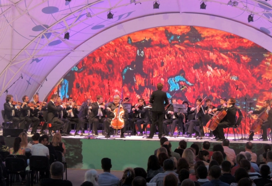 Moscow Vitrtuosi chamber orchestra gives concert in Gabala