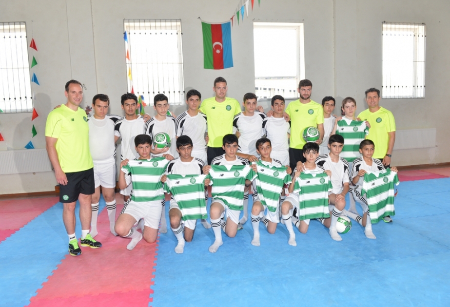 Celtic members visit newly built residential complex for IDPs and refugees in Baku VIDEO