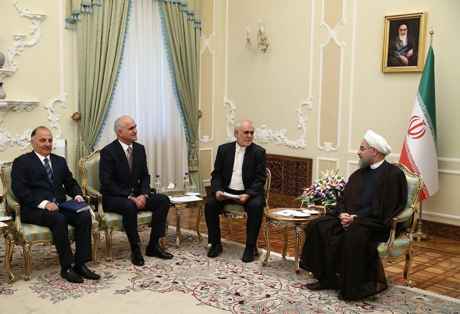 Prezident Həsən Ruhani: İran xarici siyasətində Azərbaycan ilə əlaqələrin inkişafına xüsusi önəm verir