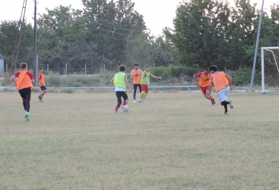 Qusarın “Şahdağ” futbol klubu yoldaşlıq oyununda böyük hesabla qalib gəlib