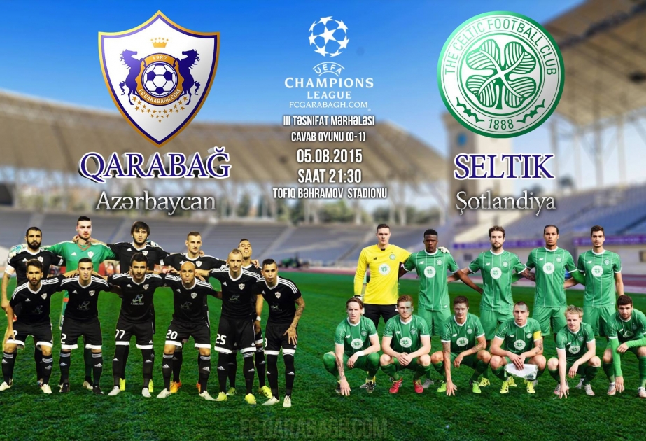 FC Qarabag vs. Celtic match kicks off in Baku
