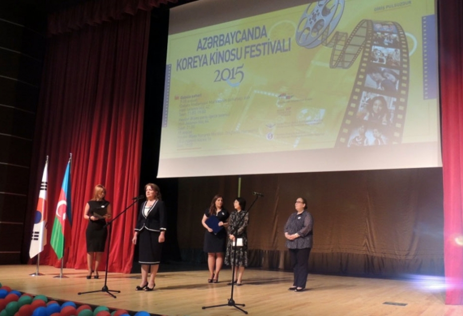 Eröffnungsfeier des koreanischen Filmfestivals in Gabala