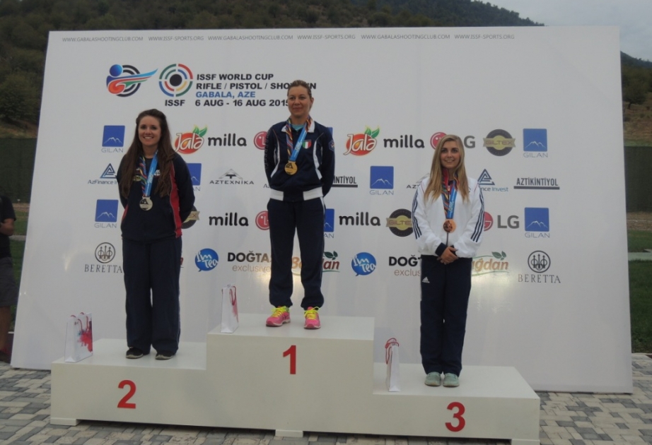 Qəbələdə olimpiya atıcılıq növləri üzrə Dünya Kuboku yarışlarında ilk qalib idmançılar məlum olub VİDEO