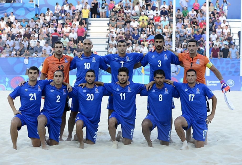 Azerbaijan claim 3rd win at Euro Beach Soccer League qualifying round