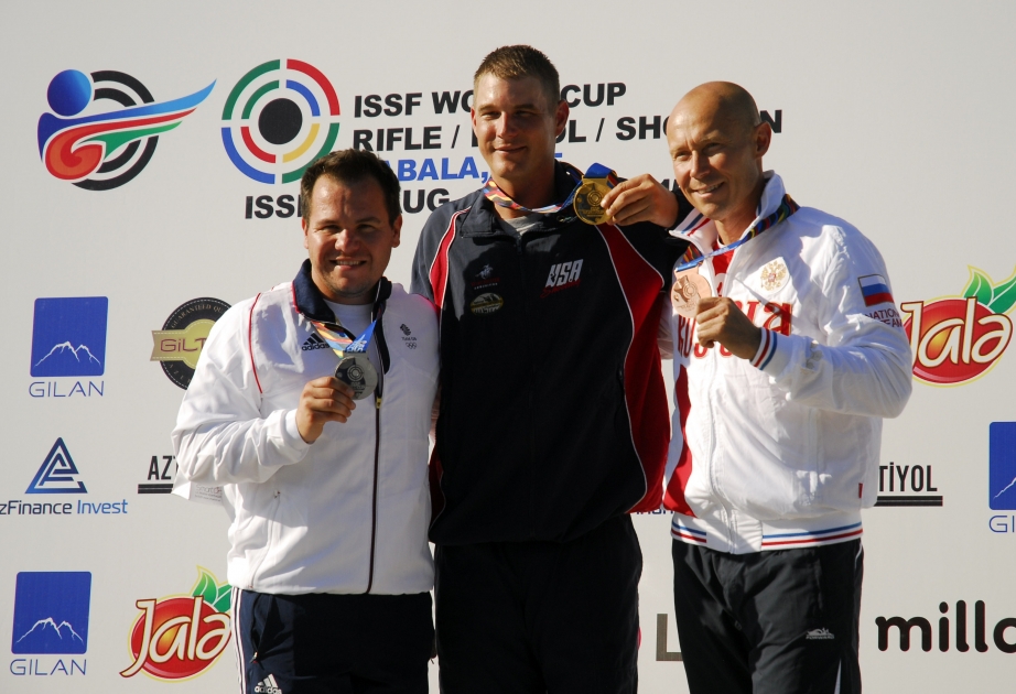 USA`s Eller wins gold, Britain and Germany get quotas at Gabala double trap VIDEO