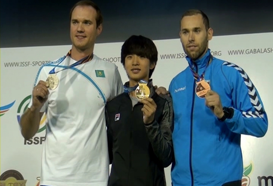 Korea's Kim wins men's 10m Air Pistol, his second medal in three days, and quota