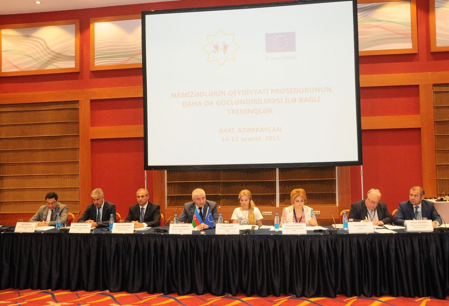 Mərkəzi Seçki Komissiyasının Avropa İttifaqı ilə birgə layihəsi çərçivəsində namizədlərin qeydiyyatı prosedurunun daha da gücləndirilməsi ilə əlaqədar treninqlərə başlanılıb