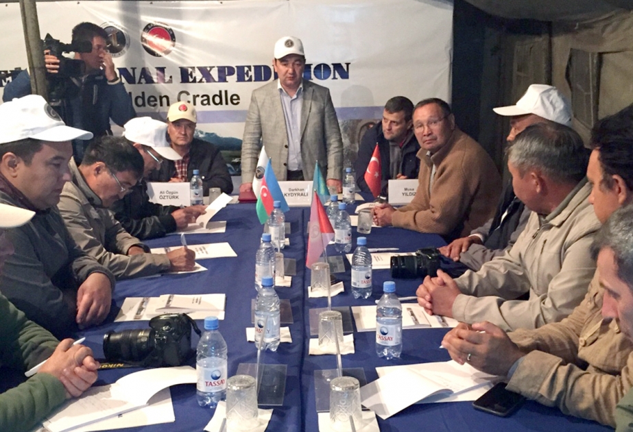Завершилась первая международная археологическая экспедиция, организованная Международной Тюркской академией