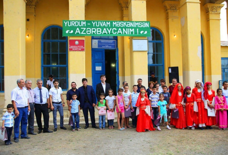 В Лянкяране прошло мероприятие – "Yurdum, yuvam məskənimsən - Azərbaycanım"